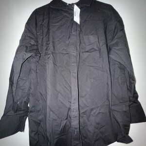 Ricki's Black Button Down Shirt